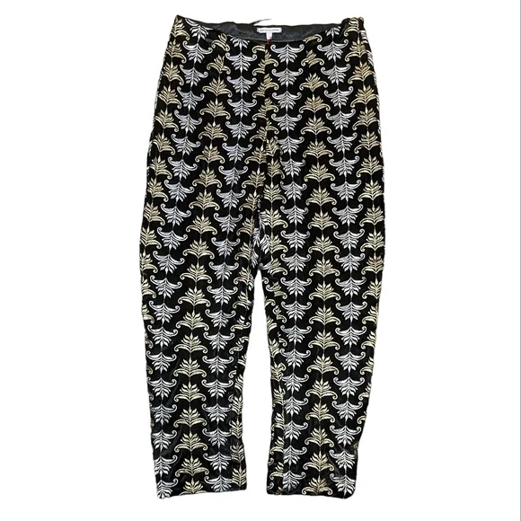 New Frances Valentine Petrie Metallic Embroidered Pants - Picture 4 of 13